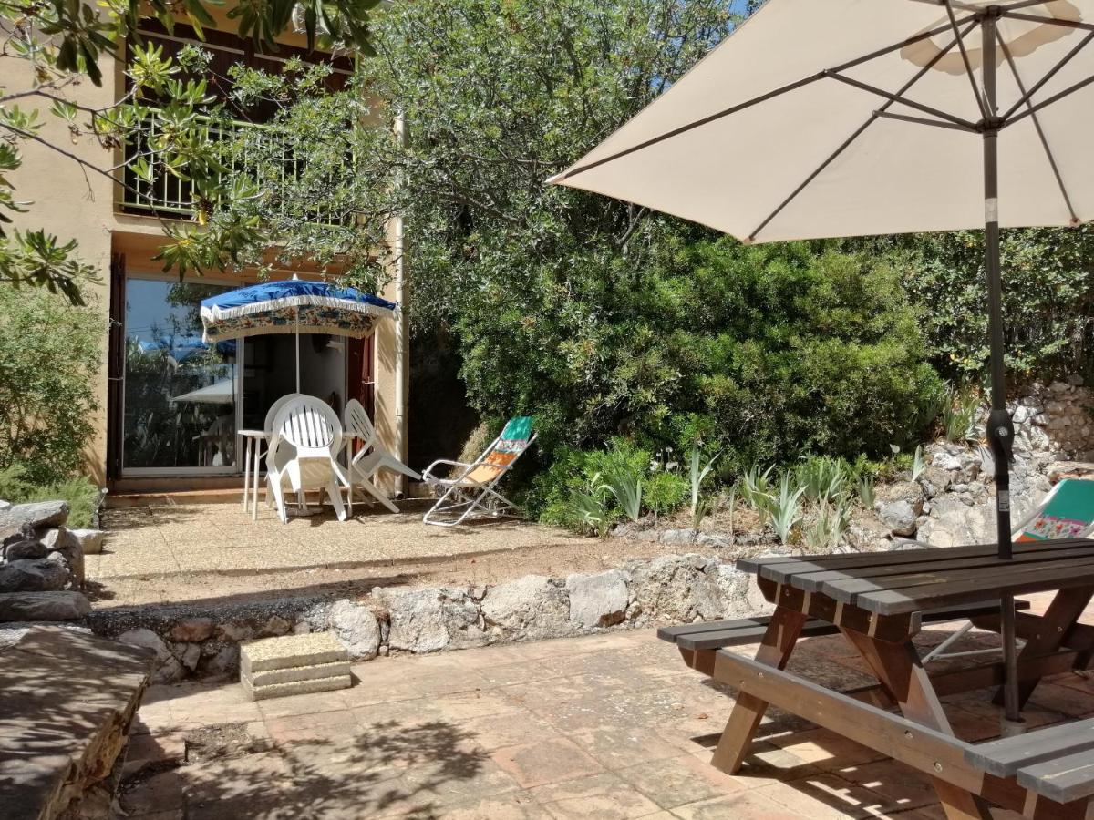 T2 36 m2, RdC de villa, clim, gd jardin clos, animx ok, quartier Mt Faron très calme, wifi, parking Toulon Extérieur photo